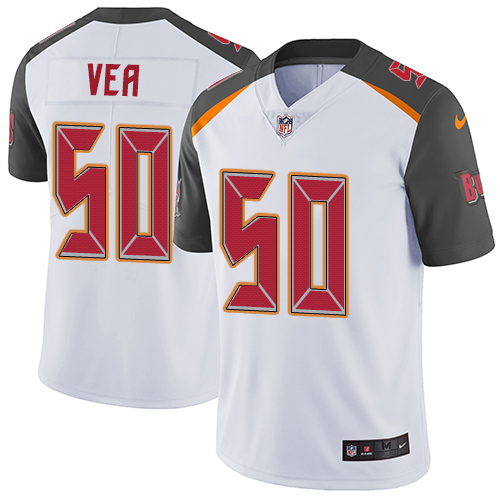 Nike Buccaneers #50 Vita Vea White Youth Stitched NFL Vapor Untouchable Limited Jersey - Click Image to Close